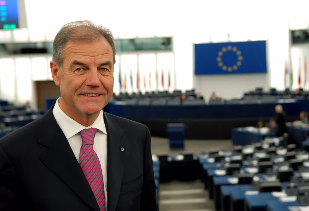 MEP Hubert PIRKER in Strasbourg