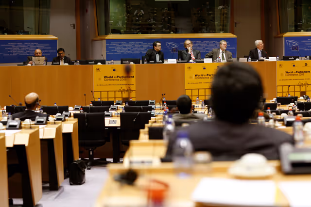 Fotó 11: World e-Parliament Conference 2008 - The Conference is co-organized by the European Parliament and the Global Centre for ICT in Parliament, a joint initiative of the United Nations Department of Economic and Social Affairs (UNDESA) and the Inter-Parliamentary Union (IPU) and a core group of partners, established in 2006 to promote the role of parliaments in advancing the Information Society goals as well as the effective use of ICT for the modernization of parliamentary processes. The World e-Parliament Conference 2008 represents a unique opportunity for leaders and members of parliaments, parliamentary officials and experts to exchange views at a global level on new technologies and innovation as tools to strengthen the representative, legislative and oversight functions of regional and national assemblies.