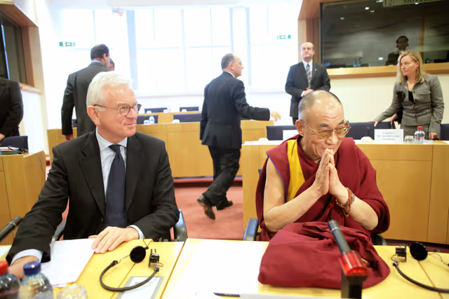 Foto 2: Conference of the Presidents meeting with His Holiness the XIVth Dalai Lama in Brussels
