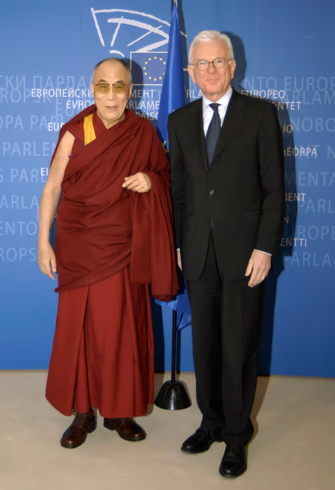EP President meets with His Holiness the XIVth Dalai Lama in Brussels