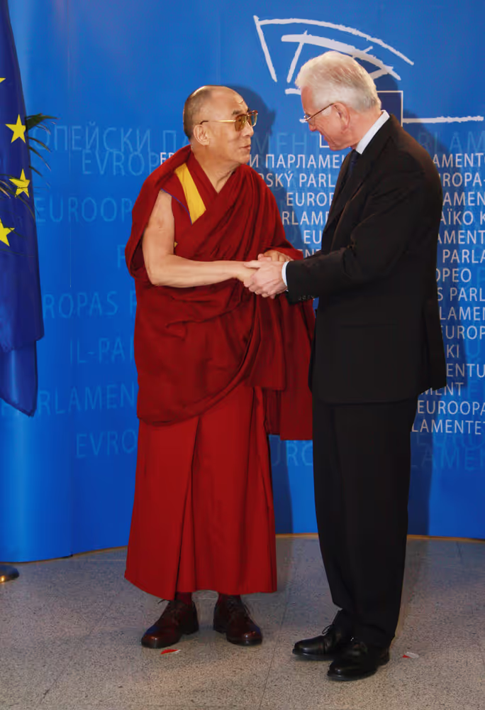EP President meets with His Holiness the XIVth Dalai Lama in Brussels