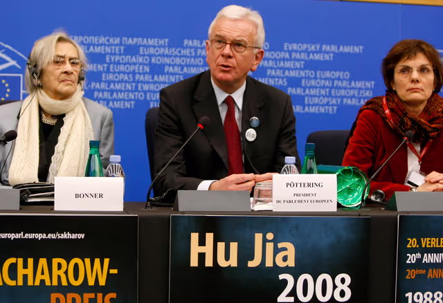 Foto 9: Press conference on the 20th anniversary of the Sakharov Prize