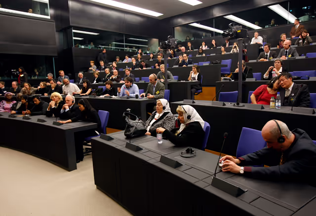 Foto 8: Press conference on the 20th anniversary of the Sakharov Prize