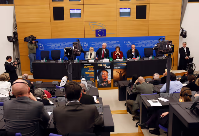 Foto 7: Press conference on the 20th anniversary of the Sakharov Prize