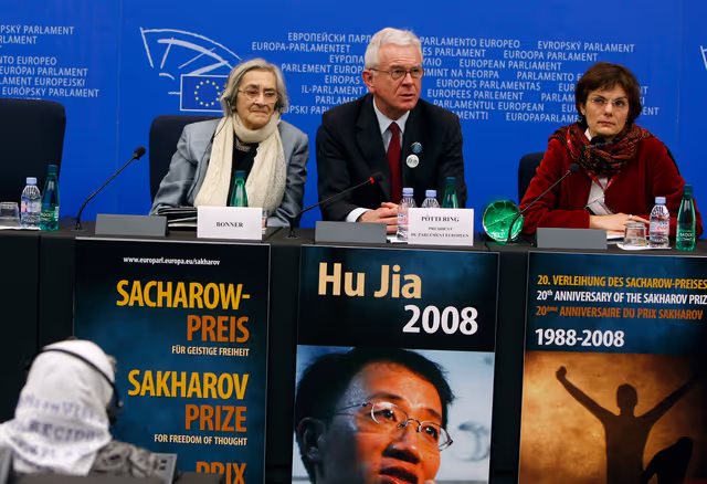 Press conference on the 20th anniversary of the Sakharov Prize