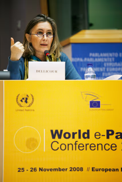 Fotó 17: World e-Parliament Conference 2008 - The Conference is co-organized by the European Parliament and the Global Centre for ICT in Parliament, a joint initiative of the United Nations Department of Economic and Social Affairs (UNDESA) and the Inter-Parliamentary Union (IPU) and a core group of partners, established in 2006 to promote the role of parliaments in advancing the Information Society goals as well as the effective use of ICT for the modernization of parliamentary processes. The World e-Parliament Conference 2008 represents a unique opportunity for leaders and members of parliaments, parliamentary officials and experts to exchange views at a global level on new technologies and innovation as tools to strengthen the representative, legislative and oversight functions of regional and national assemblies.