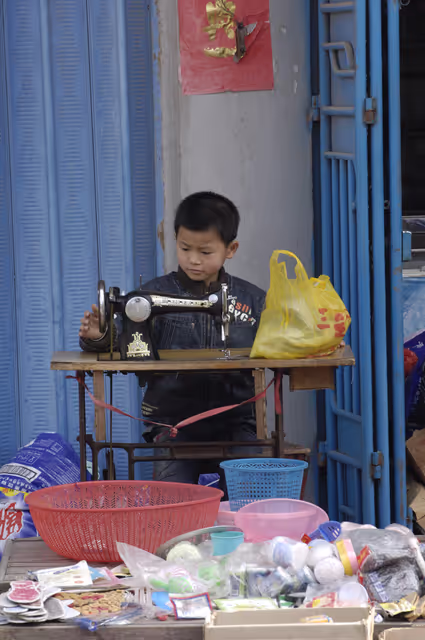 Fotografie 2: China Guangzhou, Work and society