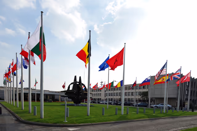 Suriet 14: Flags of the 28 NATO member countries