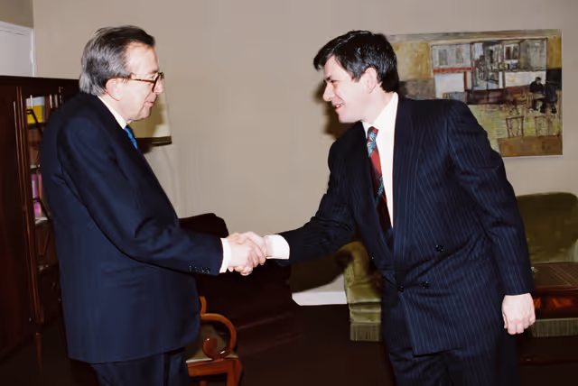 Visit of the Prime minister of Italy and 30 years medal ceremony at the European Parliament.