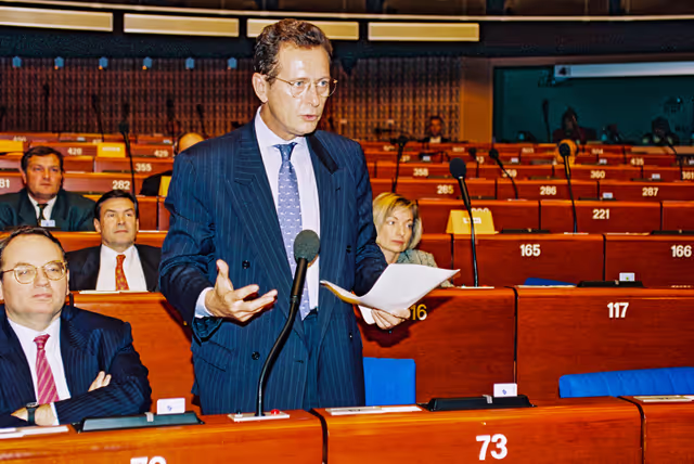Billede 6: Plenary session in Strasbourg - Presentation of the programme of the French Presidency of the Council