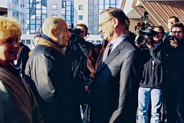 Billede 2: French President makes an official visit to the EP in Strasbourg