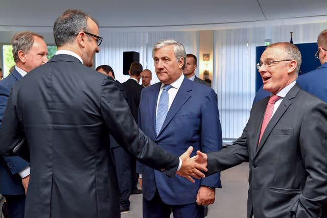 Foto 1: Reception on the occasion of the Annual Conference of European Union Heads of Delegation