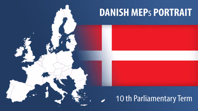 Foto 11: Danish MEPs official portraits - 10th Parliamentary term.
