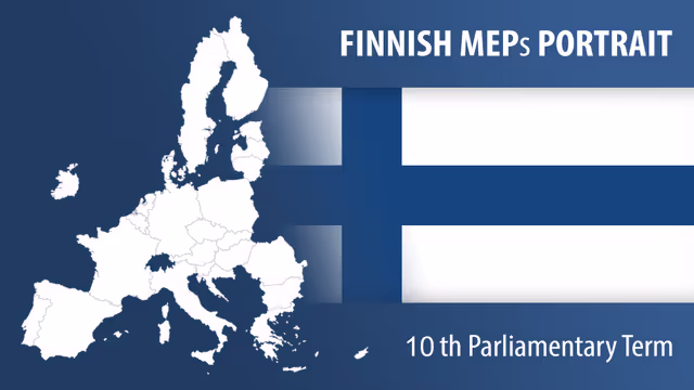Photo 12 : Finnish MEPs official portraits - 10th Parliamentary term