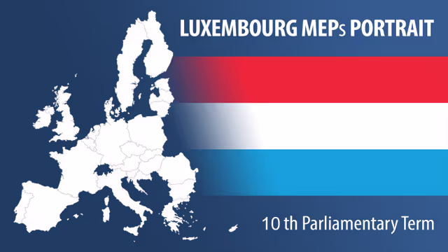 Fotogrāfija 6: Luxembourg MEPs official portraits - 10th Parliamentary term.