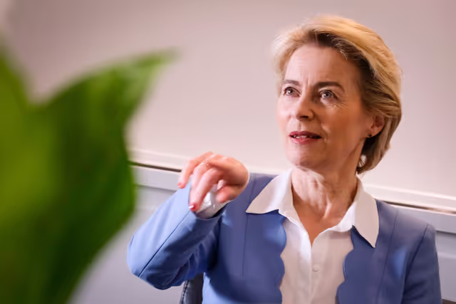 Billede 11: David SASSOLI - EP President meets with Ursula VON DER LEYEN - EU Commission President-elect at the EP in Brussels