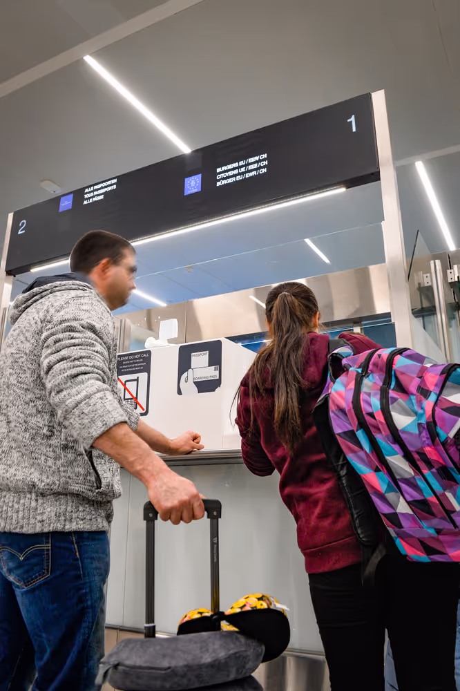 Zaventem Airport - Border control