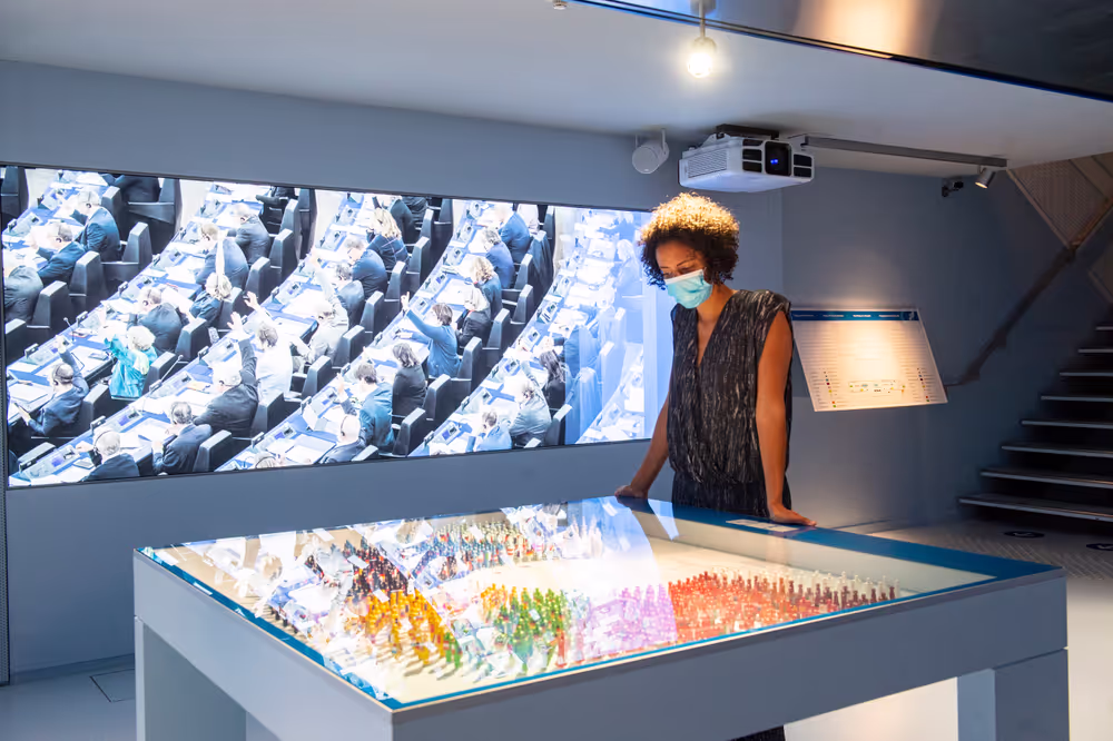 Experience the Parlamentarium in Brussels - reopening during Corona virus