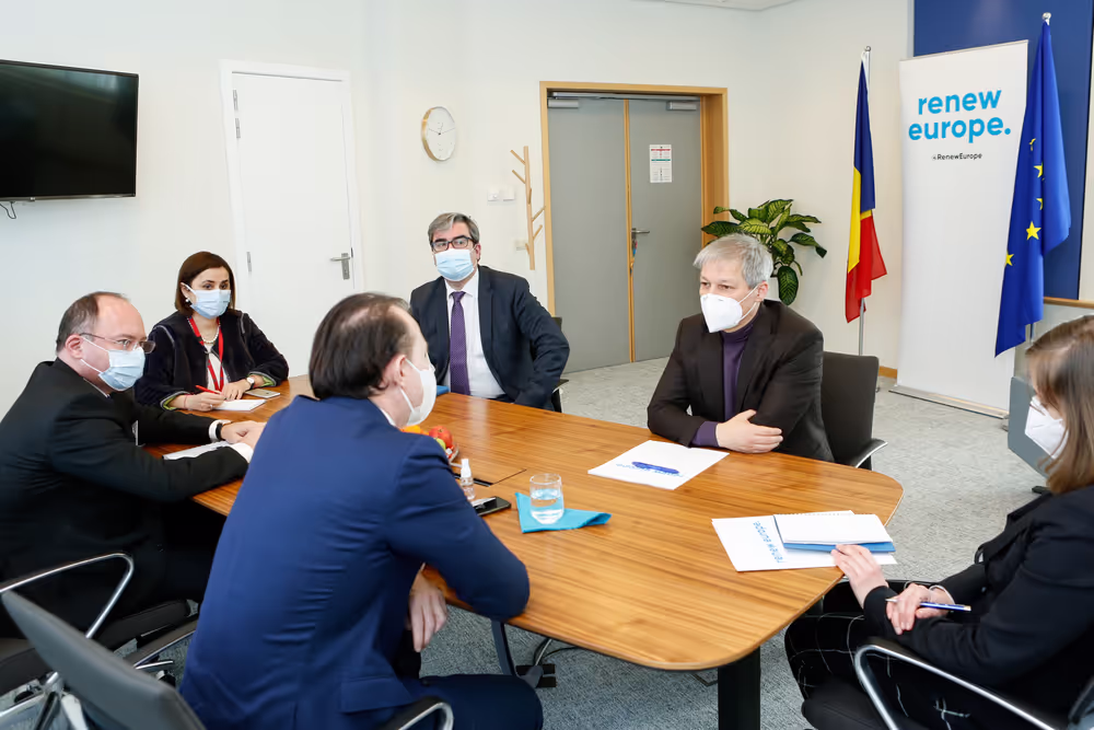 Dacian CIOLOS meets with Florin CITU Romanian Prime Minister