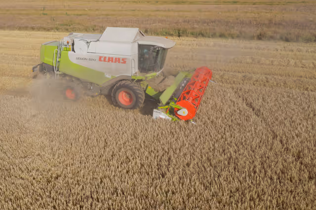 Nuotrauka 9: Barley harvest in Luxembourg, July 22, 2021..