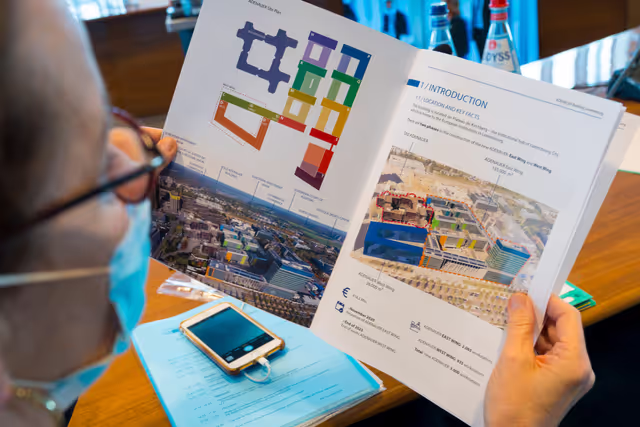 Billede 18: Bureau Away Days.- visit of the Luxembourg European Building