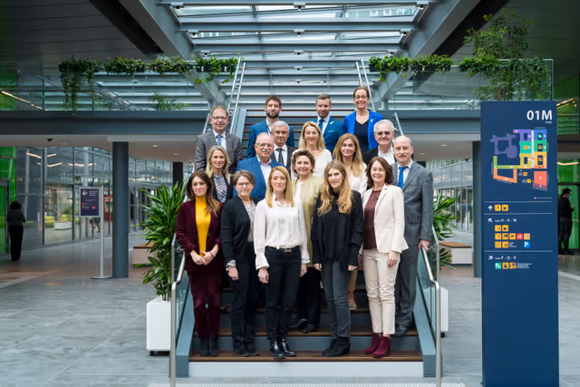 Billede 17: Bureau Away Days.- visit of the Luxembourg European Building