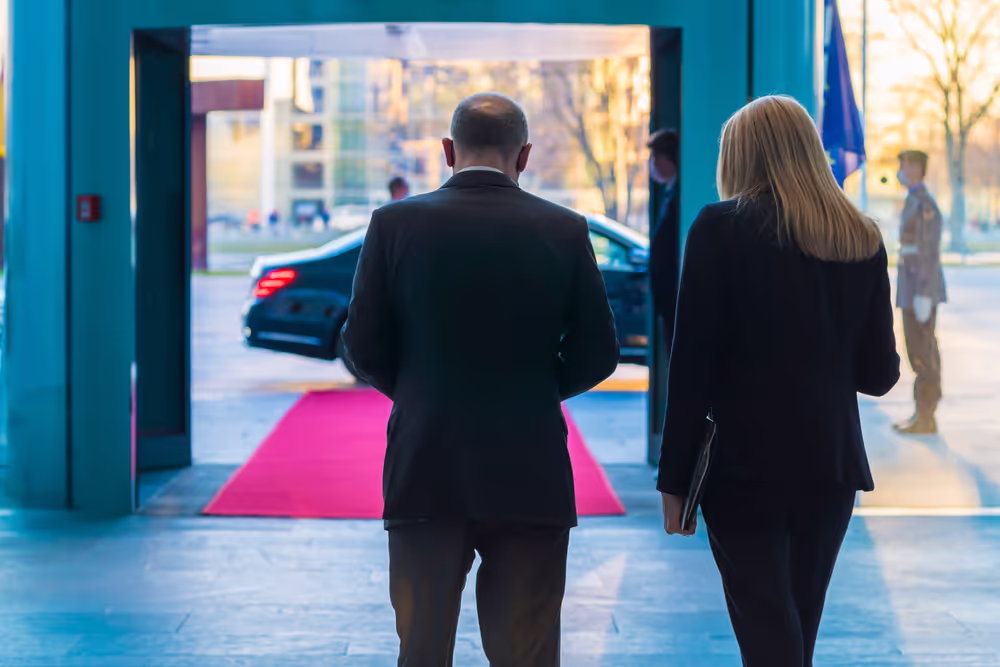 Official Visit of Roberta METSOLA, EP President to Berlin.- Meeting with Olaf SCHOLZ, German Federal Chancellor.- Joint press point with Olaf SCHOLZ, German Federal Chancellor