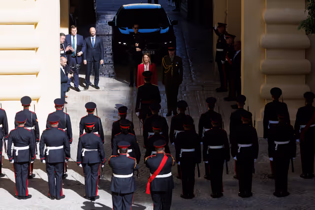 Fotografi 6: Official visit by Roberta METSOLA, EP President to Malta - Meeting with George VELLA, President of Malta