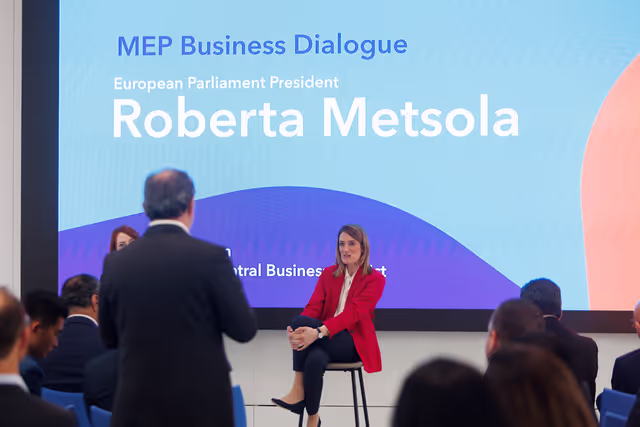 Billede 2: Official visit by Roberta METSOLA, EP President to Malta - participation to the 'MEP Business Dialogue' organised by the Malta Chamber of SMEs