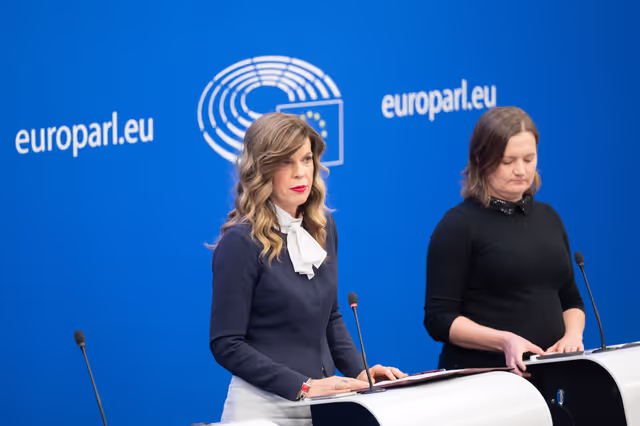 Foto 7: Press conference on empowering consumers by fighting greenwashing and improving product labelling