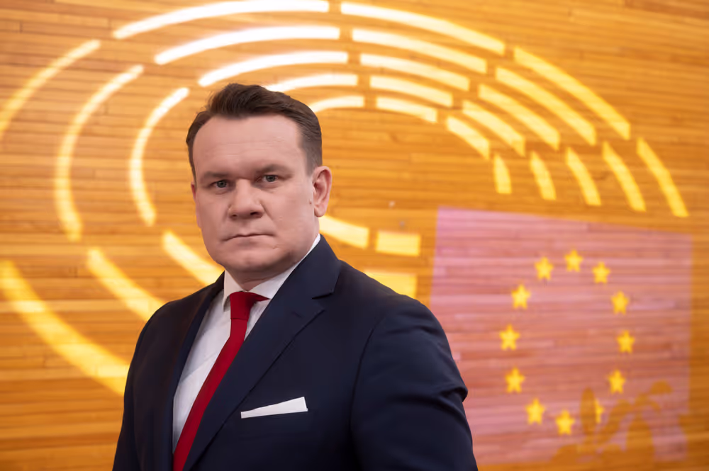 Dominik TARCZYNSKI in the EP in Strasbourg