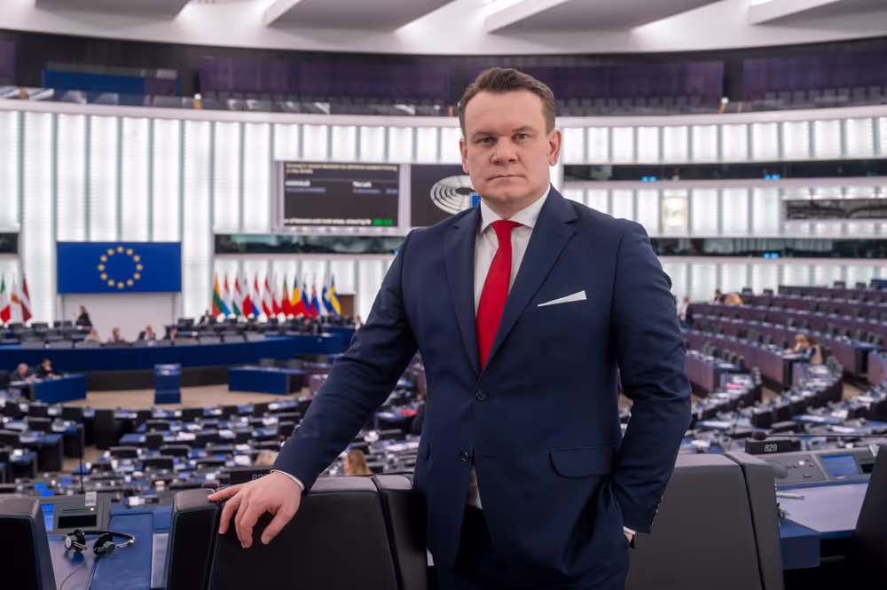 Dominik TARCZYNSKI in the EP in Strasbourg