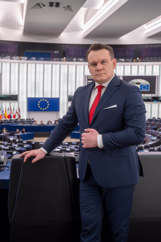 Dominik TARCZYNSKI in the EP in Strasbourg