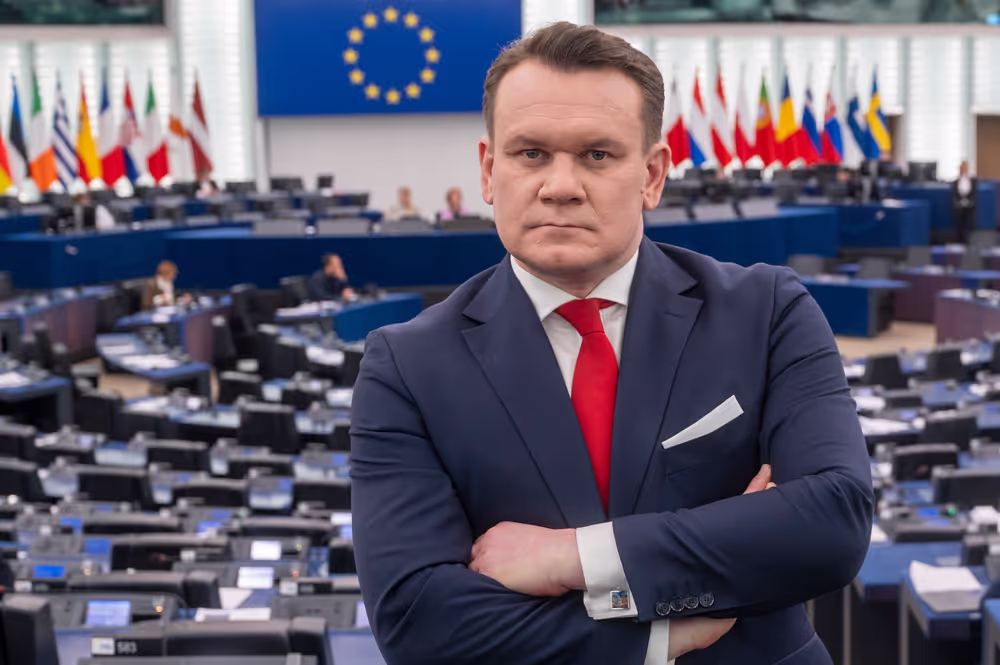 Dominik TARCZYNSKI in the EP in Strasbourg