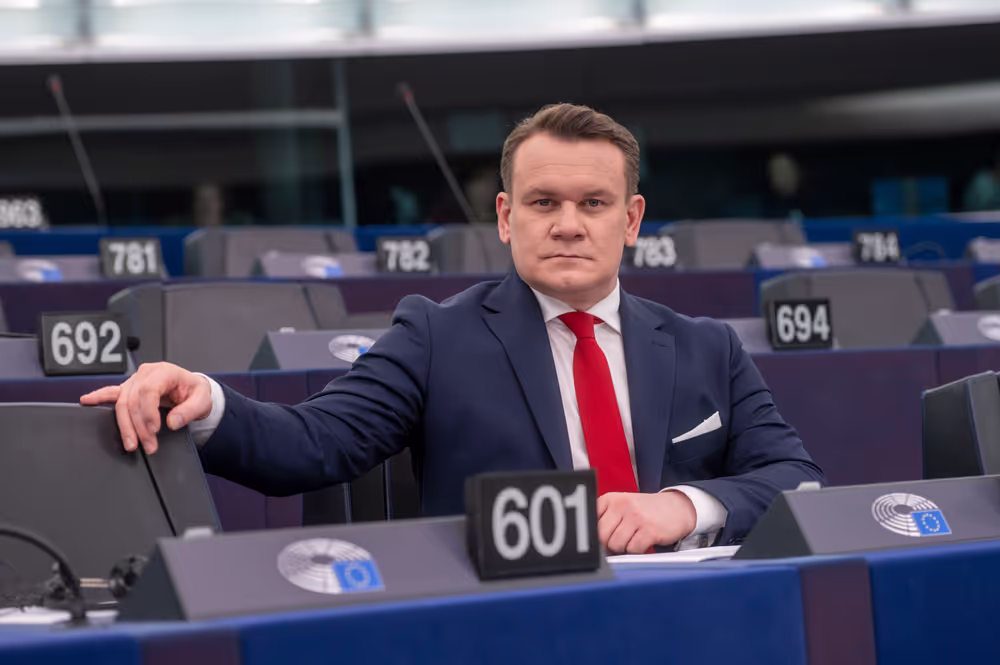 Dominik TARCZYNSKI in the EP in Strasbourg
