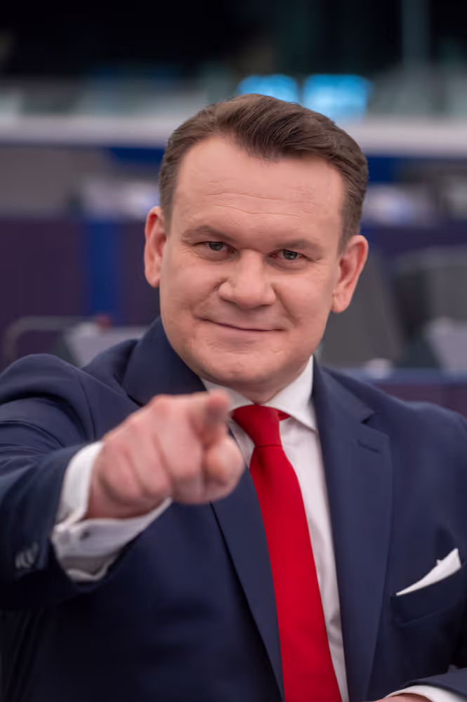 Dominik TARCZYNSKI in the EP in Strasbourg
