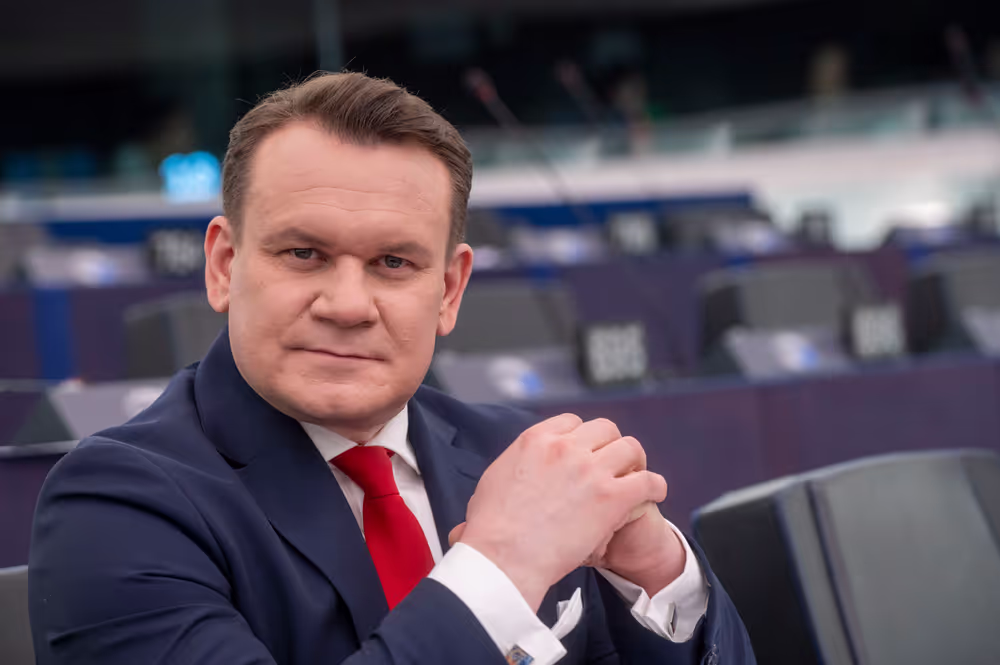 Dominik TARCZYNSKI in the EP in Strasbourg