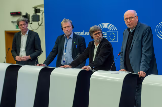 Foto 6: Press conference on on the provisional deal on anti-money laundering package