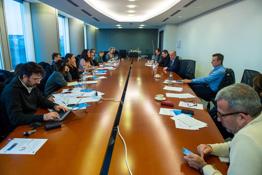 Press seminar with journalists from France Television