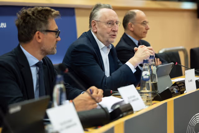 Φωτογραφία 19: INTA - Exchange of views with former Italian prime minister Enrico Letta on the preparation of the High Level Report on the Future of the Single Market