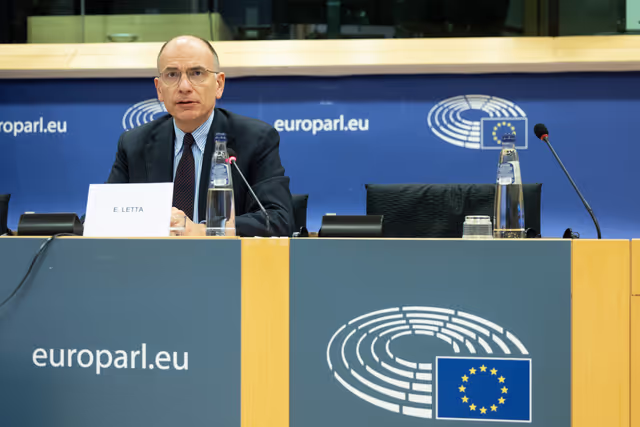 Φωτογραφία 12: INTA - Exchange of views with former Italian prime minister Enrico Letta on the preparation of the High Level Report on the Future of the Single Market