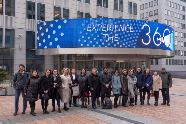 Zdjęcie 1: Modova Study visit on Support in Tackling and Fighting Disinformation