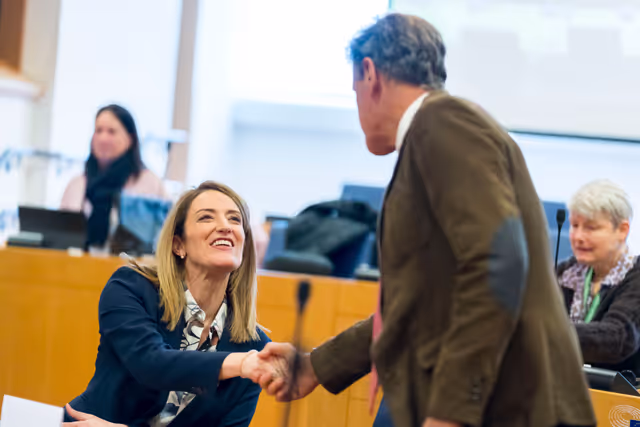 Fotografija 6: Speech by Roberta METSOLA, EP President at Asylum Contact Group