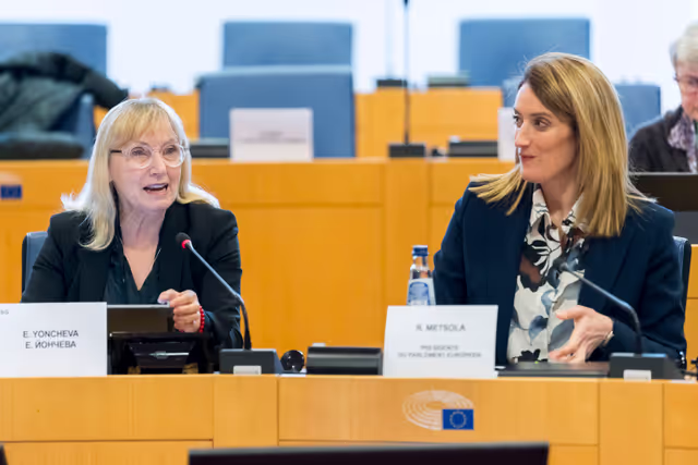 Fotografija 3: Speech by Roberta METSOLA, EP President at Asylum Contact Group