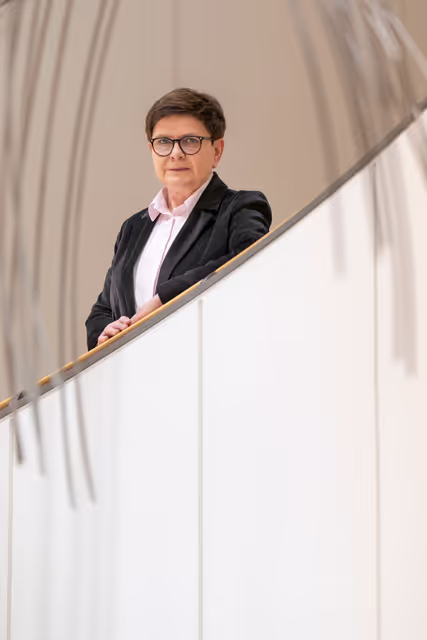 Fotografija 6: Beata SZYDLO in the EP in Brussels