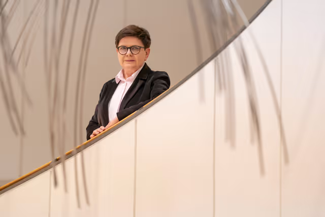 Fotografija 7: Beata SZYDLO in the EP in Brussels