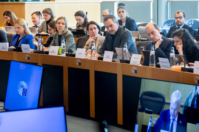 Nuotrauka 1: IMCO trilogue on the Right to Repair