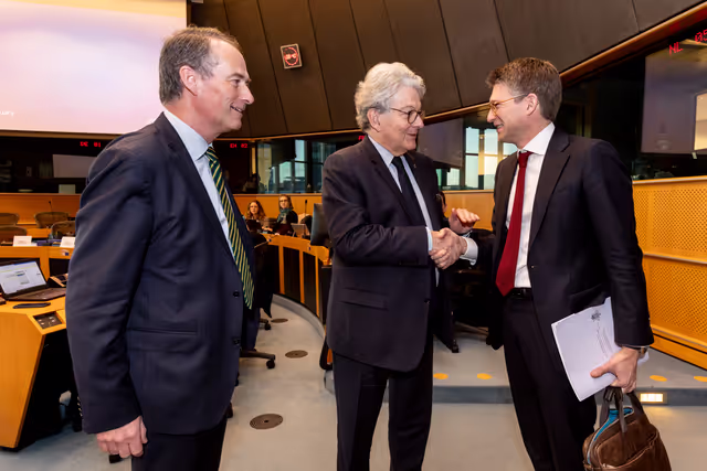 Foto 50: IMCO trilogue on Single Market Emergency Instrument (SMEI)