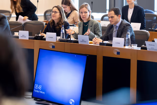Foto 30: IMCO trilogue on Single Market Emergency Instrument (SMEI)