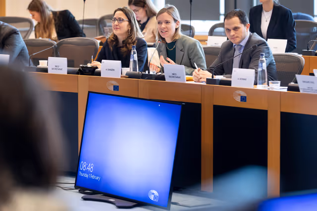 Foto 32: IMCO trilogue on Single Market Emergency Instrument (SMEI)
